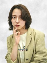 コードライン 花畑店(CODE.LINE) 《CODE.LINE》外はねくびれボブ