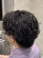 ハッシュタグネイビー 仙台駅前店(#NAVY) 波巻きウルフツイスパウルフ仙台美容室シャドウパーマ仙台波巻き
