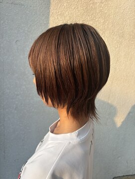 ヘアーララプラス(HAIR lala＋) 【HAIR lala+】#マッシュショートウルフ