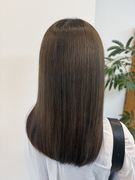 つるりんちょ。zero髪質改善カラー