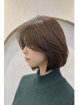 アンジェリカラボ 梅田店(ANGELICA LABO) 流れる顔まわりレイヤーbob