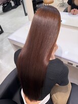 リコヘアー(LiCO HAIR)&nbsp;那覇/イメチェン/ピンクベージュ/アンブレラカラー/前髪