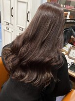 ビーヘアー(BE hair) プルエクステ×チョコブラウン