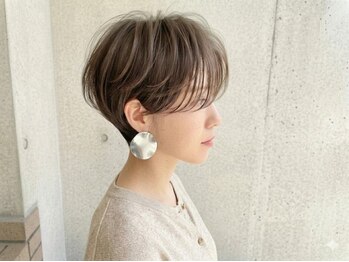 ウィービーパセリ atre川越店(WE BE PARSLEY)の写真/【繊細なカット技術に圧巻◎】毛先の動きまで計算されたカットで、似合わせショートヘアが人気の秘訣♪