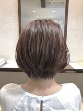 サイン(SIGN)&nbsp;前髪なし大人ショートボブ30代40代50代/シアーイルミナカラー