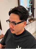 メゾンフォーメン 心斎橋店(Maison for men) ラルフカール テーパーフェード ビジネススタイル