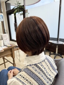 トップスタイル リッチ 女性らしさを引き出す丸みショート