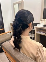 イーストバイエルゴ 川崎東口(EAST by ergo) 編みおろしアレンジ