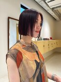 タイトなミニボブ