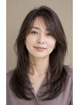 パルフェ ヘアー バイ オーク 九大学研都市(parfait hair byOAK)&nbsp;ロングレイヤー／顔周りレイヤー／白髪ケア／髪質改善