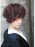 【揺れる毛先の小顔スウィングショート★】