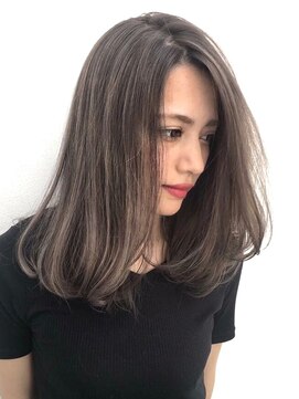 トルネード(TORNADO) チョコレートグレージュハイライトバレイヤージュ