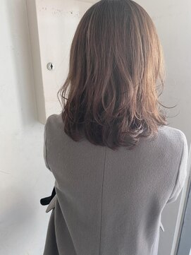 キャンバス バイ ネオリーブ 横浜西口(Canvas by neo.) ミディアムレイヤーグレージュで作るくびれヘア◎sk