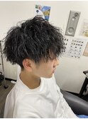 men'sツイストスパイラルパーマ