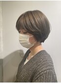 丸みショートヘア