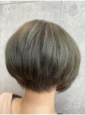 ハイライト×ミントアッシュ