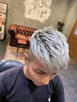 エルエー バーバーショップ 草津店(L.A BARBERSHOP)&nbsp;スタイリスト【真下】ホワイトカラー