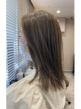 グロウ バイ フェイス(GLOW by face) イルミナカラー×大人可愛い小顔くびれミディアム艶カラー