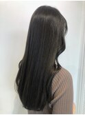 20代30代40代髪質改善カラーアッシュベージュ艶感ストレート