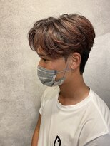 エイル 北堀江(Eir)&nbsp;センターパートブラウンカラー