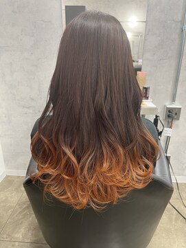 モエバイアリア(Moe by aria) オレンジグラデーション