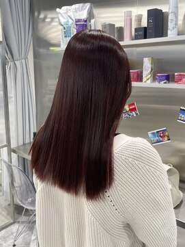 ゼスト 八王子店(ZEST) カシスレッド/チェリーレッド/暖色カラー【藤野はるひ】