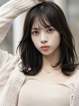 レイリー 原宿 表参道(Rayreee) くびレイヤーエモージュイメチェンハッシュカットフルバング