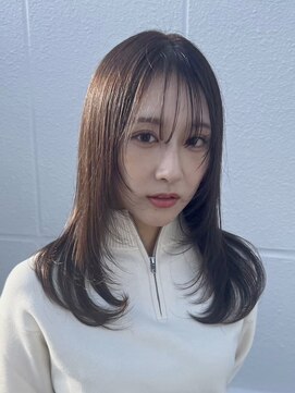 ドットモーダ  町田店(dot. mooda) 【レイヤーカット×シャギー】韓国/韓国ヘア/町田/町田駅/学割