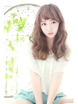 アディクト イースト 東陽町東口(addict EAST)&nbsp;ゆるふわカールで愛され＿ロング＿アッシュグレージュ［東陽町]