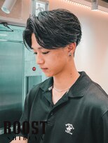 ルースト 渋谷店(ROOST)&nbsp;ニュアンスパーマ/センターパート/カルマパーマ