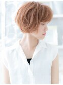 ★ベビーピンクルーズカール小顔くせ毛ショート10代20代30代★10