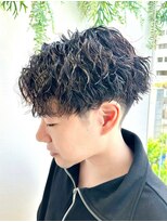 メンズ ビュートヨナカ(MEN’S VIEW TOYONAKA)&nbsp;レイヤーショート/刈り上げ高め/ツイストスパイラル/メンズ/豊中