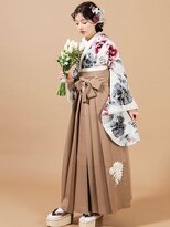 卒業式ヘアセット／袴着付け