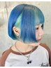 デザインカラー　派手髪　インナーカラー　アンブレラカラーなど