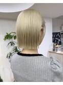 切りっぱなしボブ