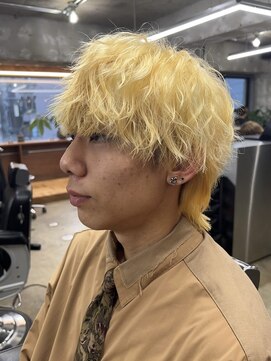 ロンド ローガン 名駅(Lond LOGAN) 禁断のブリーチパーマウルフ