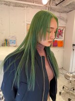 ルーム(Loom.)&nbsp;ハイトーン顔周りレイヤーカットケアブリーチブリーチカラー