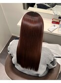 ロングストレート/艶髪縮毛矯正/髪質改善/透明感/10代20代30代