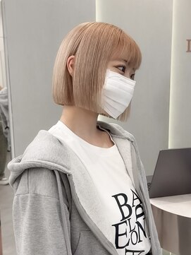 ロンドリゼル 札幌(Lond RiseL) ◯ オリーブグレー/韓国/レイヤーカット/髪質改善/縮毛矯正/札幌