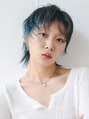 ヘアーモードケーティー 石橋店(Hair Mode KT)&nbsp;人気のターコイズカラーショートウルフ