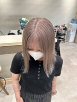 エレン 向ヶ丘遊園 登戸(ELEN)&nbsp;【ミルクティーベージュ】向ヶ丘遊園/登戸/ブリーチカラー