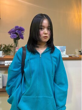木村美容店 ［木村美容店］　レイヤーカット　オリーブグレージュ