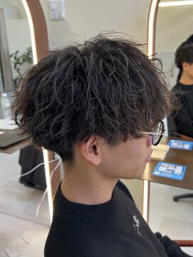 ラ ポルト ドゥ サワ(La Porte de SAWA) マッシュ×シャドウパーマ