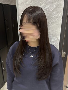 ルクス(Luxs) ラベンダーブラウン/レイヤーカット