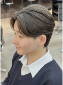 MEN’S HAIR/千葉駅/センターパート/曲がる縮毛矯正/齊藤大樹