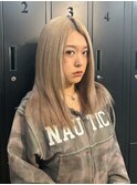 エクステ/ミルクティーブロンド/ワンホンレイヤー/顔周り/赤羽
