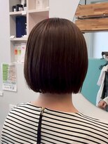 ソレ 森田店(SOLE.)&nbsp;ショートボブ/クセなし丸みボブ/ブラウン
