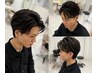 【城崎限定】メンズカット+フェザーパーマ¥12000 京都/河原町/メンズ