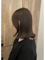 ブリック ヘアアンドスパ 松山(BRICK HAIR&SPA) 透明感たっぷり柔らかベージュ◎