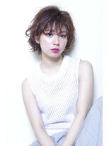 アイナ 銀座(Aina) 抜け感アンニュイ ショート ニュアンスパーマ【Aina 銀座】
